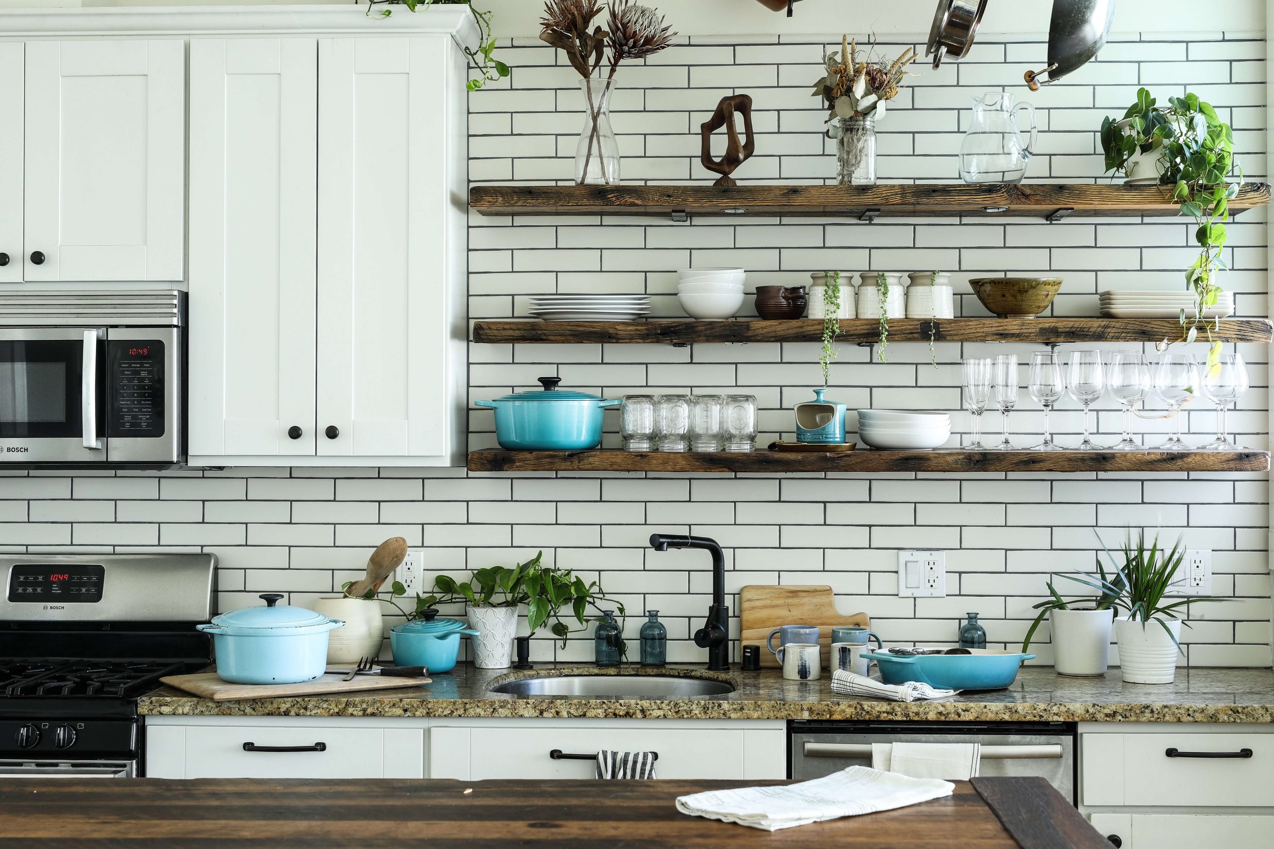 Farmhouse White Cabinets