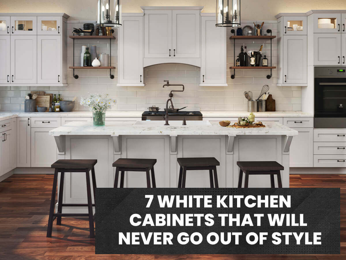 7 White Kitchen Cabinets