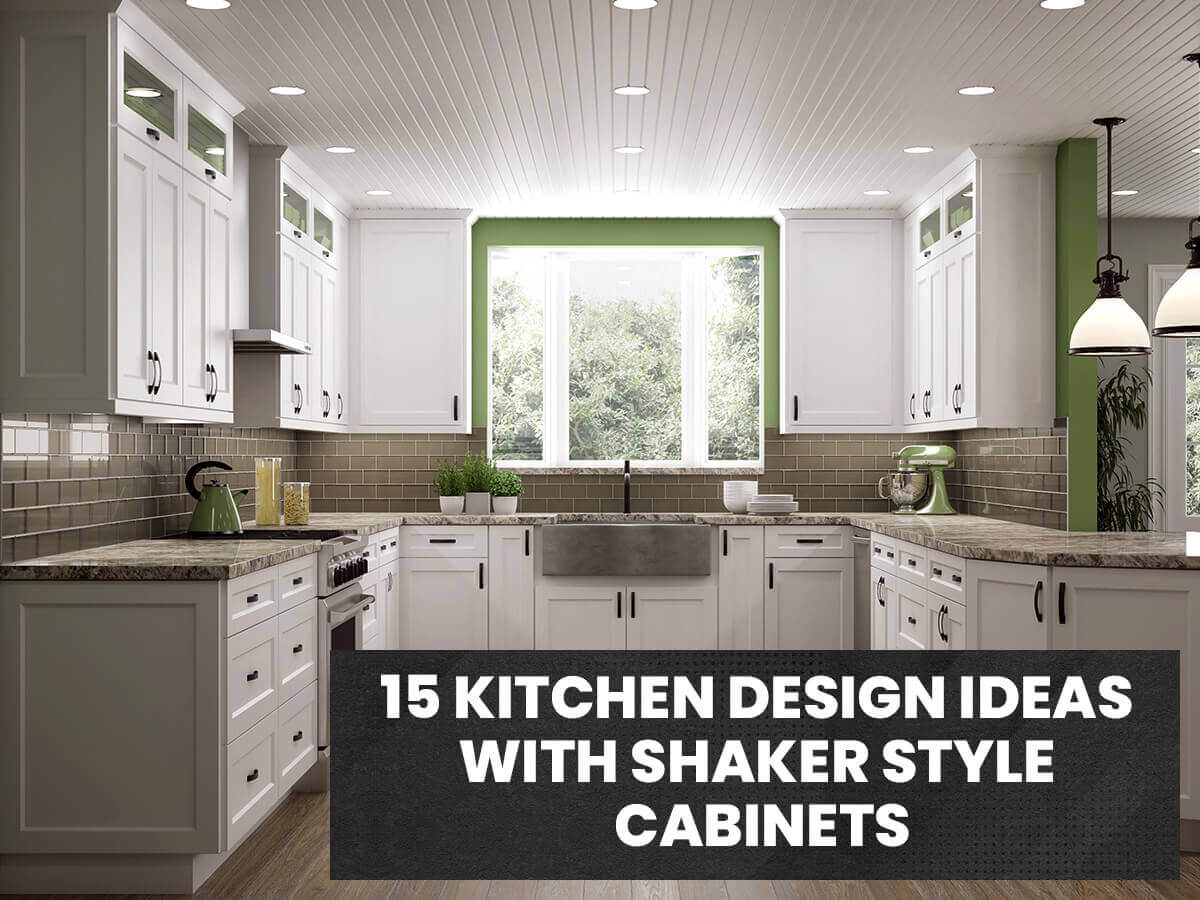 15 Kitchens With Shaker-Style Cabinets